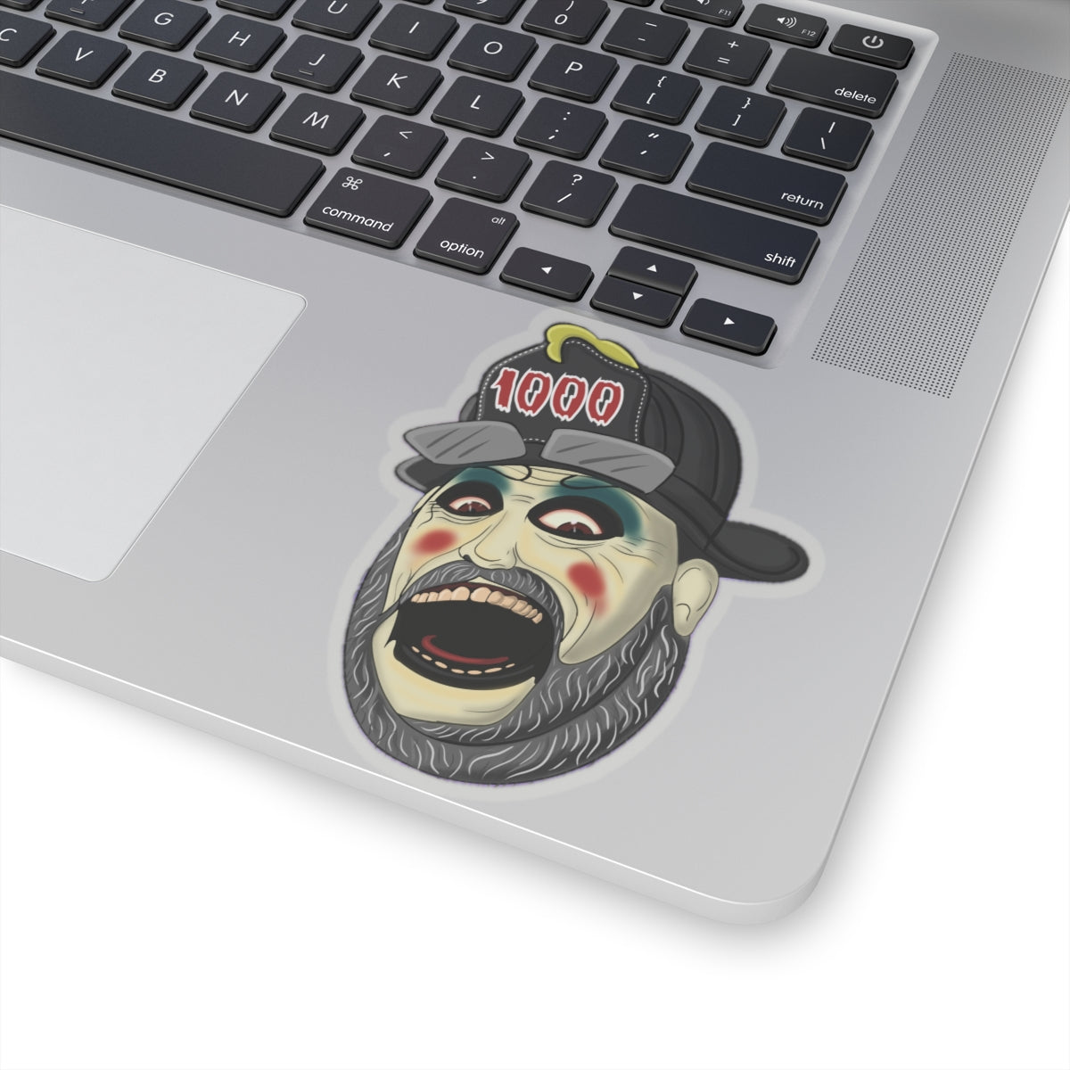 Captain Spaulding Firefighter Horror Movie Themed Kiss-Cut Sticker Vinyl Decal