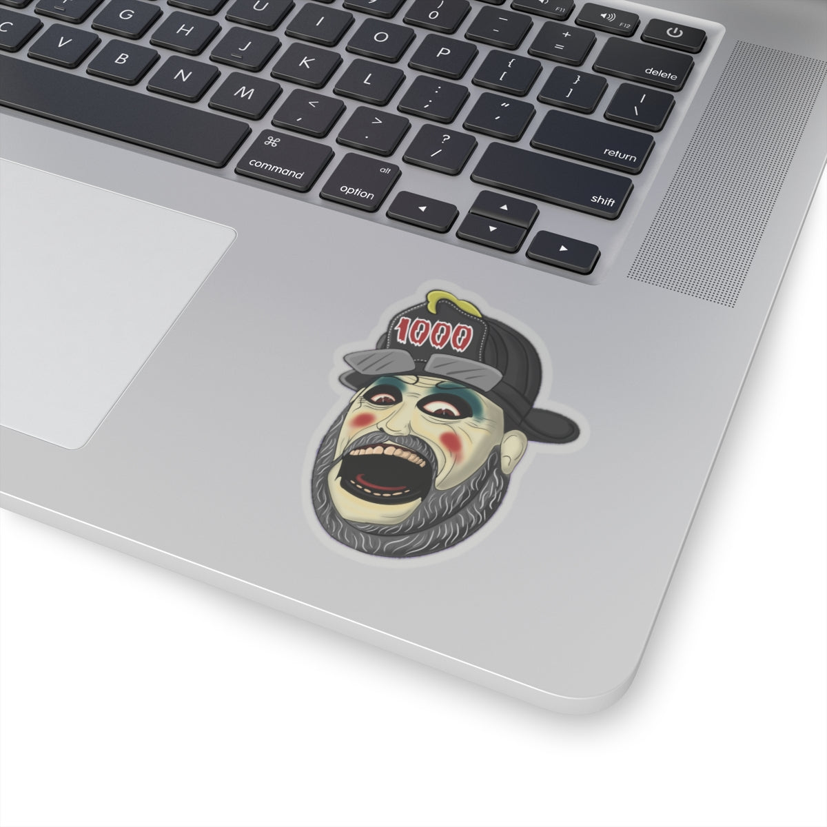 Captain Spaulding Firefighter Horror Movie Themed Kiss-Cut Sticker Vinyl Decal