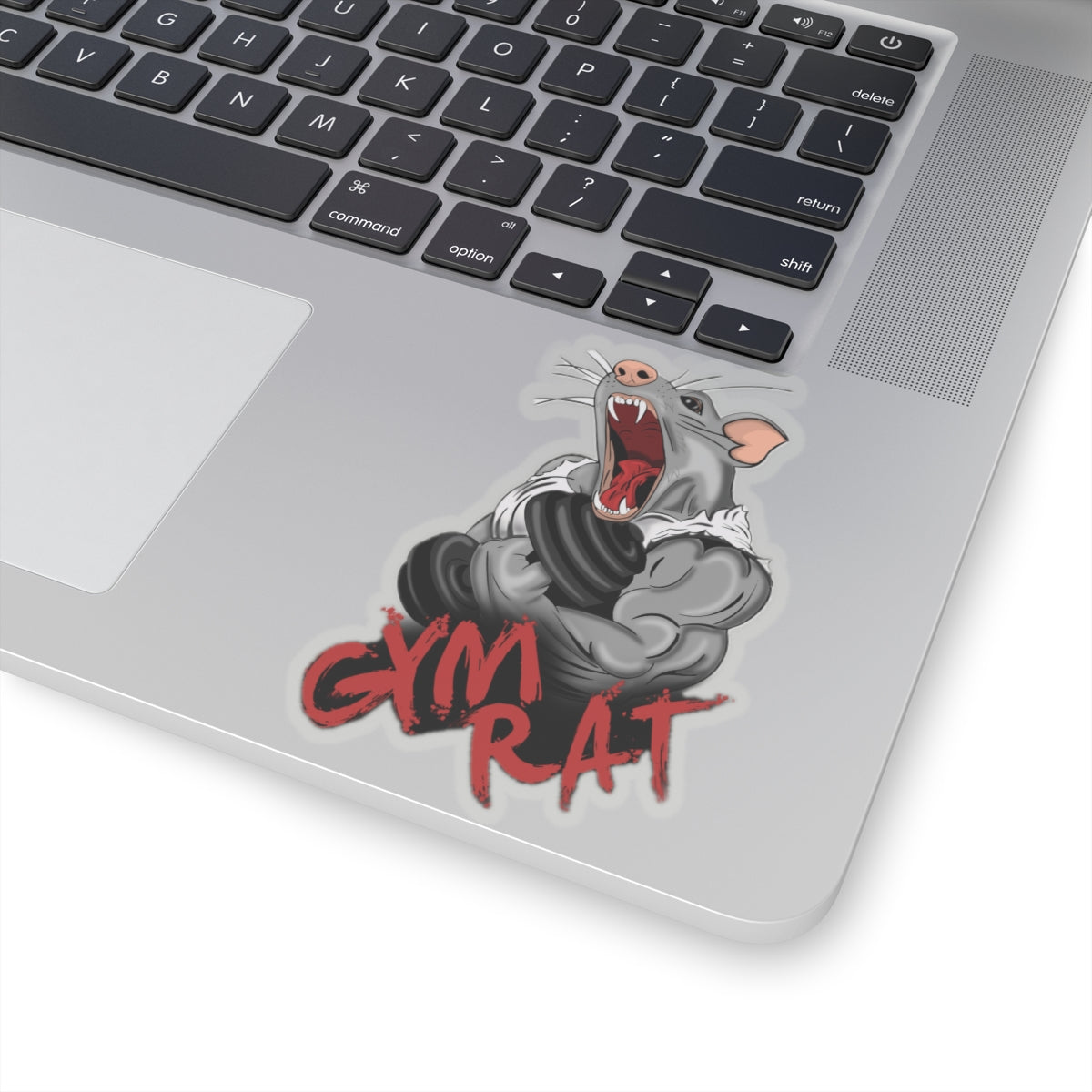 Gym Rat Workout Cross fit Freak Muscle Bro Sticker Vinyl Decal