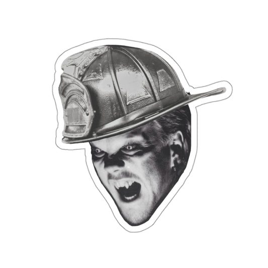 Classic Horror Movie Stickers The Lost Boys Vampire Firefighter Themed Fan Art