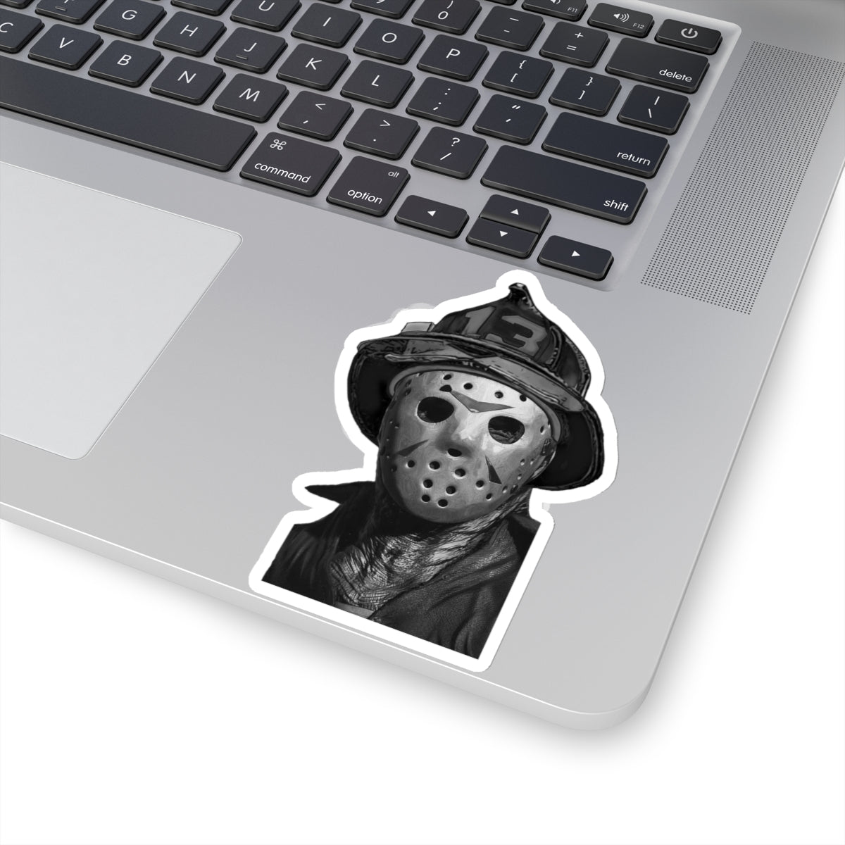 Classic Horror Movie Stickers Cabin Jason Voorhees Psycho Killer Firefighter Themed Fan Art