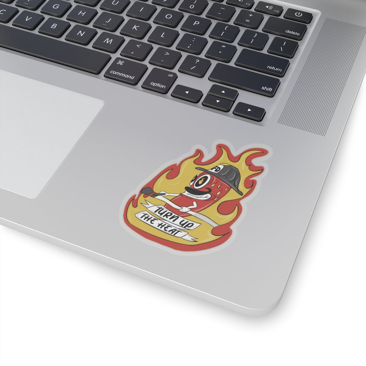 Firefighter Stickers Red Hot Chilli Pepper Heat Cartoon Art Vinyl Decal