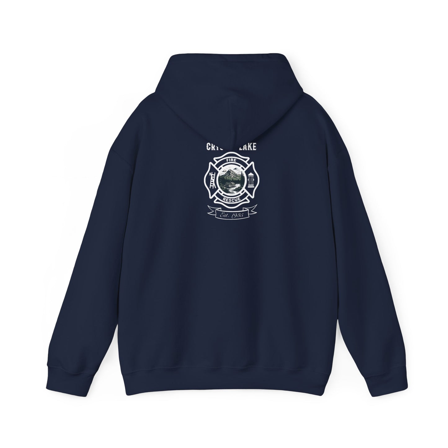 Camping Crystal Lake Fire department Unisex Heavy Blend™ Hooded Sweatshirt