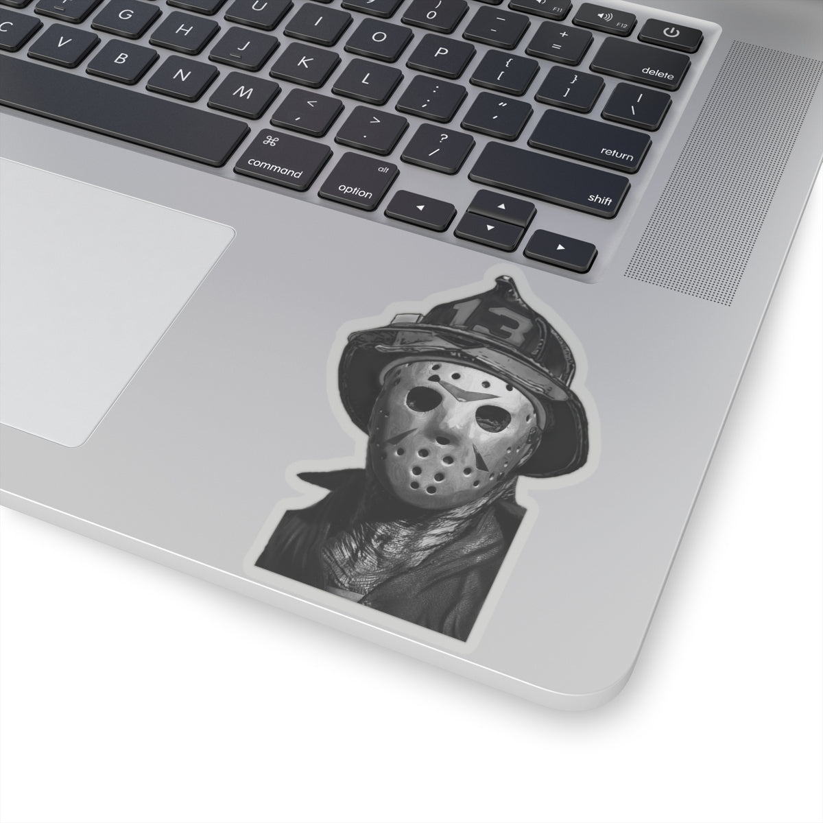 Classic Horror Movie Stickers Cabin Jason Voorhees Psycho Killer Firefighter Themed Fan Art