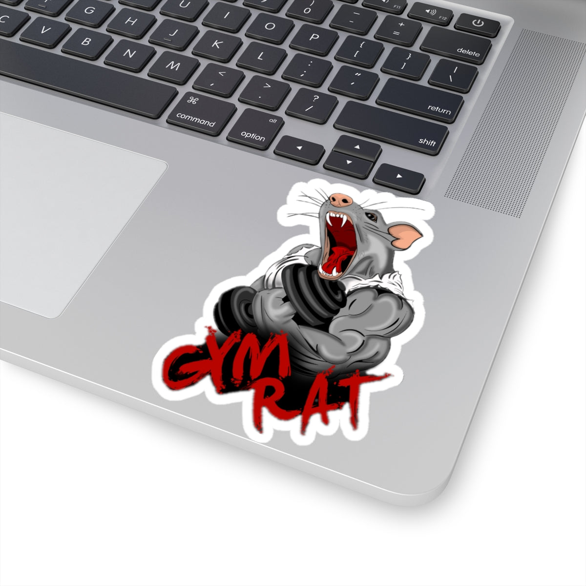 Gym Rat Workout Cross fit Freak Muscle Bro Sticker Vinyl Decal